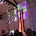 In The Dark exhibition at the Cello Factory, London. January 2019.