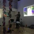 In The Dark exhibition at the Cello Factory, London. January 2019.