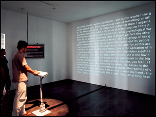 David Link, Poetry Machine, 2001