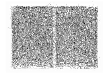 Brian Reffin Smith - Paint your own computer art #14 (Painting by numbers) (2023)