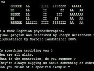 Joseph Weizenbaum, ELIZA, 1966