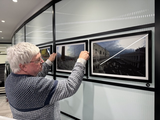 Alex May Exhibition BCS Moorgate, London