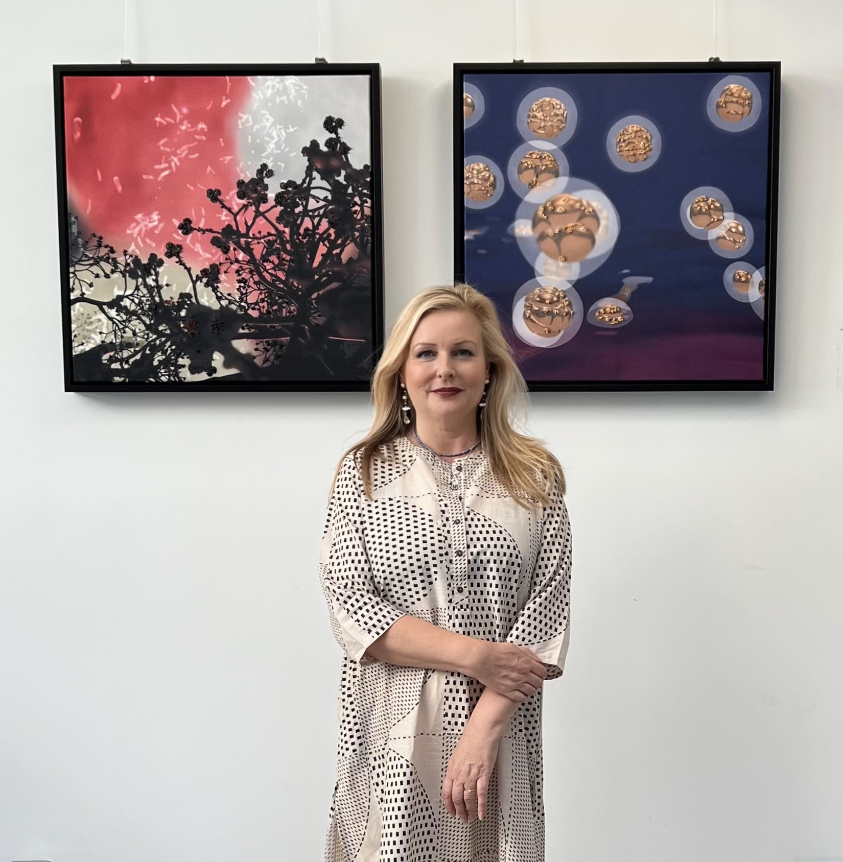 Anna Dumitriu at Drivers exhibition CAS 2025